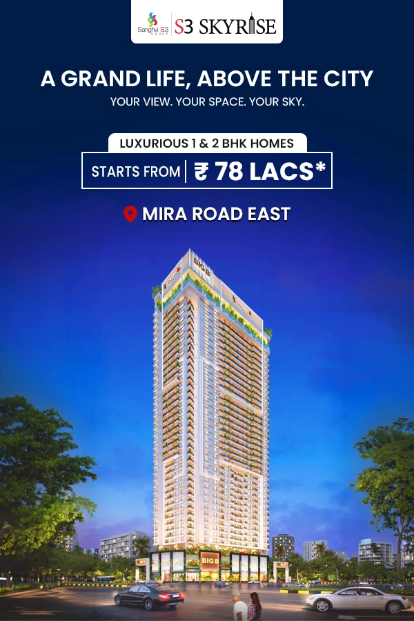 Sanghvi S3 SkyRise Project View 1